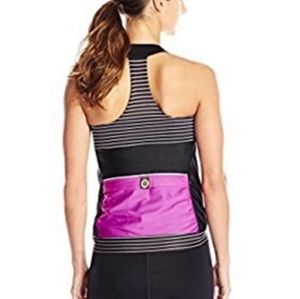 Moxie cycling layered racerback top Size Large